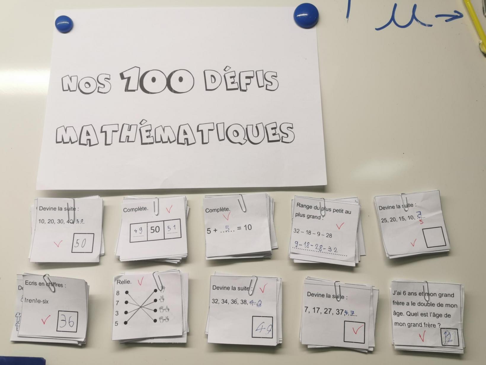 100 défis mathématiques
