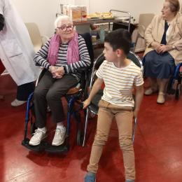 Un temps pour goûter ensemble.